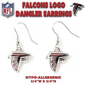 Falcons NFL Dangle Earrings